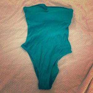 Teal Aerie one piece